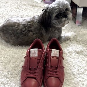 Valentino rock stud sneakers